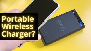 Wireless charging everywhere you go  Cygnett charge up swift 10K wireless power bank [upl. by Blau730]