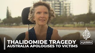 Thalidomide survivors Australia apologises to victims of drug [upl. by Onaireves899]