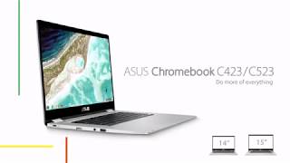 Do more of everything Chromebook C423 C523 ASUS [upl. by Lipscomb]