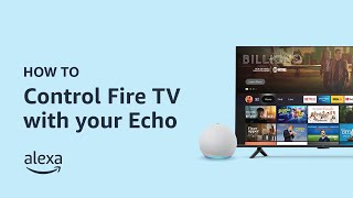 How to Control Fire TV with Echo  Amazon Alexa [upl. by Nakashima]