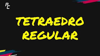 Tetraedro Regular [upl. by Lars49]