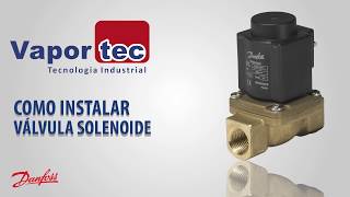 Como instalar válvula solenoide Danfoss [upl. by Yuma]