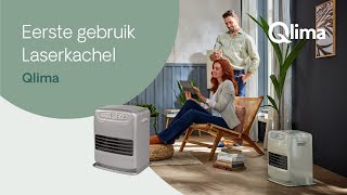 Eerste gebruik Qlima Laser kachel [upl. by Issiah126]