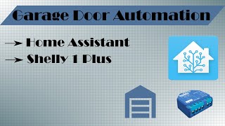 Garage Door Automation with Home Assistant and Shelly 1 Plus [upl. by Aldora]