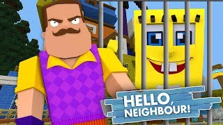 HELLO NEIGHBOUR TAKES SPONGEBOB [upl. by Uaeb]