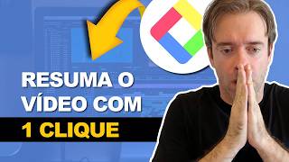 Como Resumir Vídeos do YouTube Com IA Resumo Pronto Com UM Clique [upl. by Culliton]