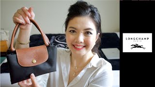 Longchamp Le Pliage Medium Black BAG REVIEW Perfect Versatile Tote [upl. by Doro]