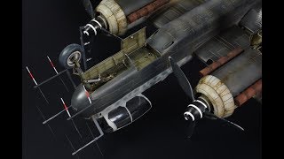 Landing Gear Improve  Heinkel He 219 Uhu Tamiya 148  Aicraft Model [upl. by Swetlana]