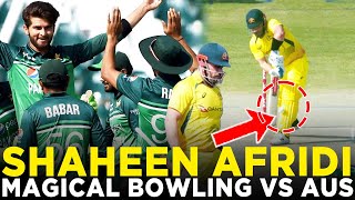 Shaheen Afridi’s Fiery Bowling  Takes 4 Wickets Against Australia  2nd ODI  PCB  MM2K [upl. by Annerol461]