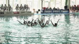 Campionato italiano nuoto artistico ragazze Plebiscito Padova  Savona 2022 [upl. by Cope]