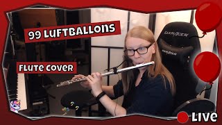 99 Luftballons by Nena flute cover  99 Red Balloons [upl. by Bettine]