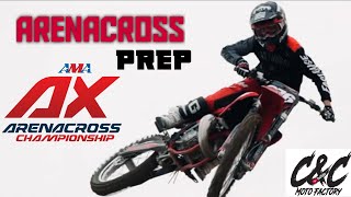 Training for the 2023 AMA Kicker Arenacross series [upl. by Cowie9]