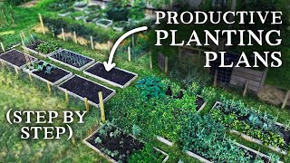 Planning A Productive Vegetable Garden Masterclass for Beginners [upl. by Sherwynd]