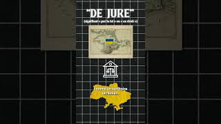 Pourquoi certaines cartes montrent la Crimée en Russie 🇷🇺 et dautres en Ukraine 🇺🇦 shorts russie [upl. by Eille]