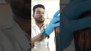 Silica Gel Column Part 1 Chromatography preparation Column Chromatography amity microbiology [upl. by Atilol]