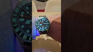 New Tudor Pelagos GMT Ref m2542g247nu0002 Under UV Light rolex tudor tudorpelagos tudorwatch [upl. by Renita675]