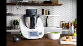 How to cover the Thermomix® TM5 mixing bowl when cooking manually [upl. by Ahseenal861]