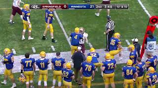 2024 MSHSL Football Officiating Training Tape 7 [upl. by Riatsala59]