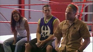 The Hardy Boyz amp Lita visit Tough Enough contestants 2001 [upl. by Roselle569]