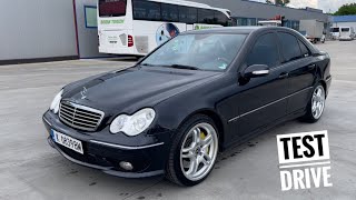 Mercedes Benz C320 Top Speed 0  258kmh [upl. by Asamot55]