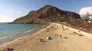 Karpathos  Arkasa airview dji3 [upl. by Myk]