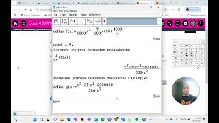 Ääriarvotehtävä laskimella [upl. by Hgierb]