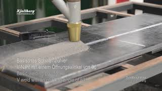 Automatisiertes UPSchweißen  Automated SAW I Kjellberg [upl. by Tham71]