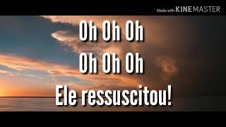 Leão e o Cordeiro  Cassiane  Lyric Vídeo  ELE RESSUSCITOU [upl. by Ahsial]