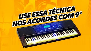 O que é APOGGIATURA Técnica de teclado para aplicar nas músicas da igreja [upl. by Ansev]