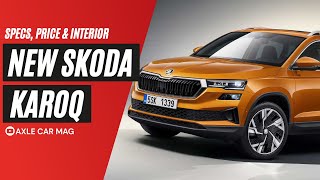 SKODA KAROQ 2022  SPECS PRICE AND INTERIOR [upl. by Arral]