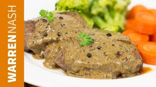 Peppercorn Sauce Recipe for steak  Creamy amp Delicious  Recipes by Warren Nash [upl. by Mumford621]