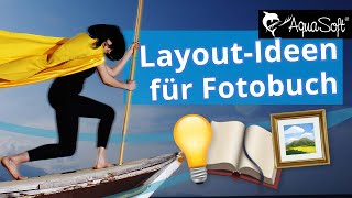 ANLEITUNG  8 LayoutIdeen für FotobuchSeiten 💡📖 [upl. by Halimeda]