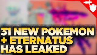 31 New Pokemon Eternatus Has Leaked amp New Pokemon Forms in Pokemon Sword amp Shield [upl. by Gerhard]