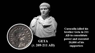 Video of the silver denarius of Geta and a brief history of the emperor [upl. by Ahsieker175]