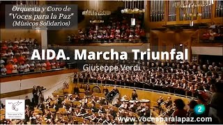 AIDA Marcha Triunfal  Verdi Dir E García Asensio [upl. by Kelam]