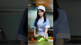 女厨师的一生 the life of a female chef chef life girl aianimation ai [upl. by Ardnik]