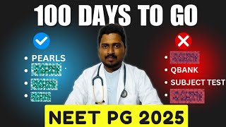 NEET PG STRATEGY 2025  PART 2  by Dr RMD [upl. by Ylerebmik]