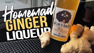 Simple GINGER LIQUEUR Recipe [upl. by Hadden410]