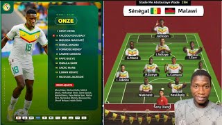 Officiel  11 de Départ équipe nationale du Sénégal 🇸🇳 contre Malawi 🇲🇼 [upl. by Goulet]