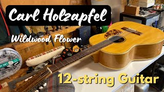 Carl Holzapfel 12 string guitar replica made by Boss Gitarre [upl. by Oisor]