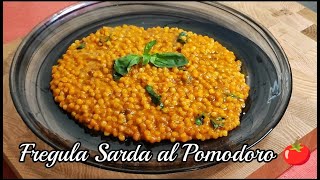 La mia tradizione della Cucina Sarda  Fregola al Pomodoro e Basilico  by ChefJasonznc [upl. by Skardol2]