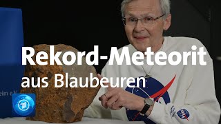 RekordMeteorit aus Blaubeuren [upl. by Nediarb]