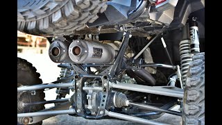 HMF Racing Titan Blackout Full Exhaust for the Honda Talon [upl. by Rhodes]