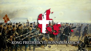 Kong Frederik VIIs Honnørmarsch  Danish Military March [upl. by Ailic]