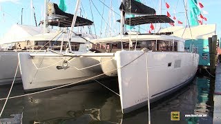 2018 Lagoon 450 Catamaran  Deck and Interior Walkaround  2017 Annapolis Sail Boat Show [upl. by Catrina600]