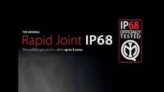 Raytech  RAPID JOINT IP68 Tested by IMQ [upl. by Pegeen337]