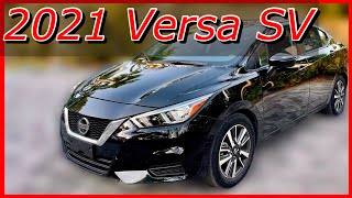 Versatile Versa  2021 Nissan Versa SV Review [upl. by Oironoh182]