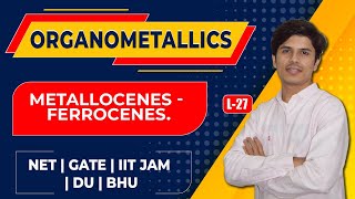 L26 ferrocene structure bonding amp molecular orbital diagram amp properties  metallocene chemistry [upl. by Barbabra]