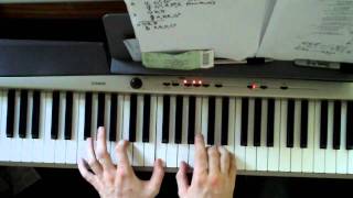 How to play Sail To The Moon by Radiohead on Piano tutorial PART 1 [upl. by Ches]