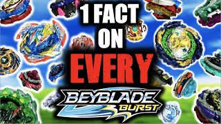 1 Fact About EVERY Beyblade [upl. by Sadiras]